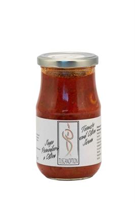 SUGHI POMODORO E OLIVE VASETTO 340g TUSCANOPTION